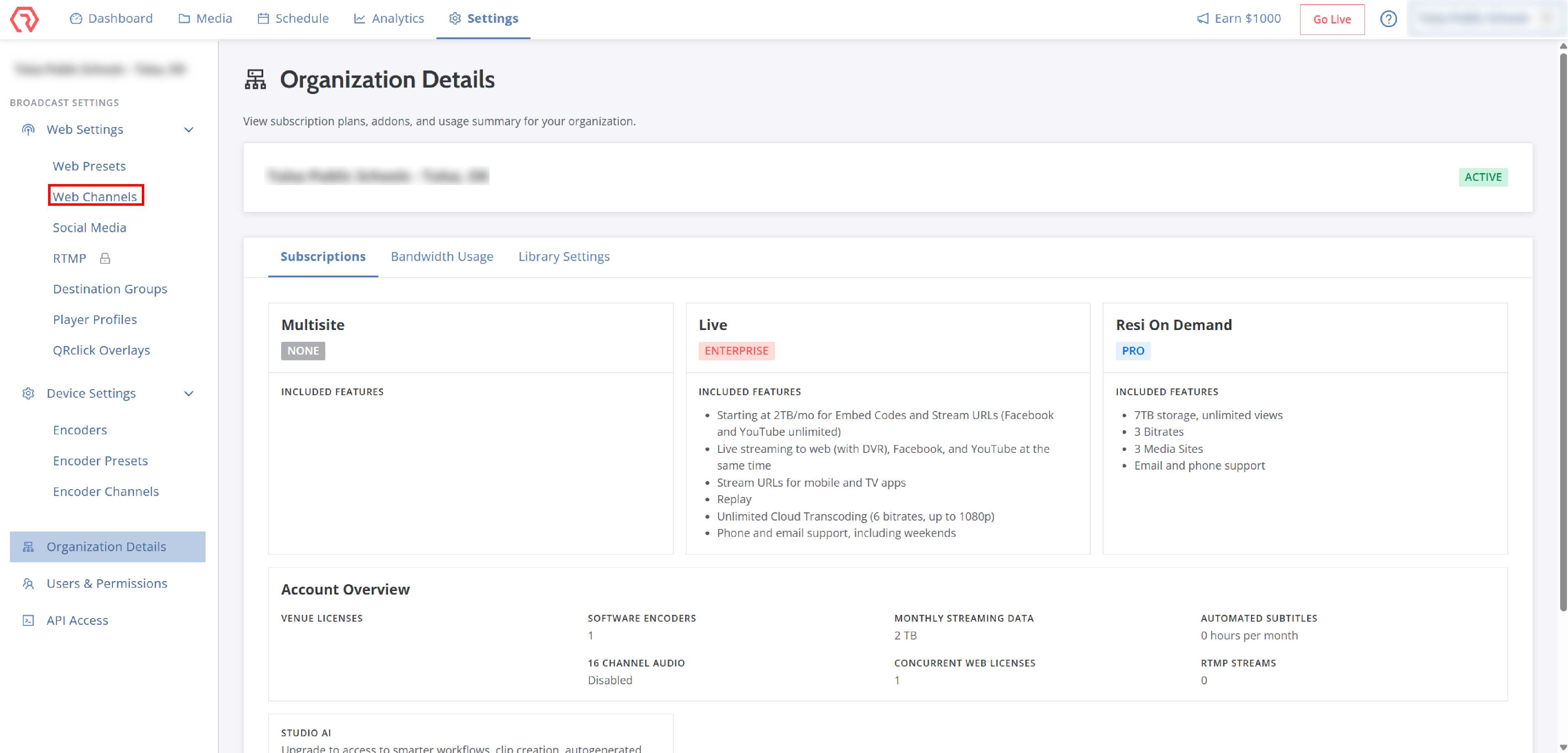 5.22.Resi Web Channels