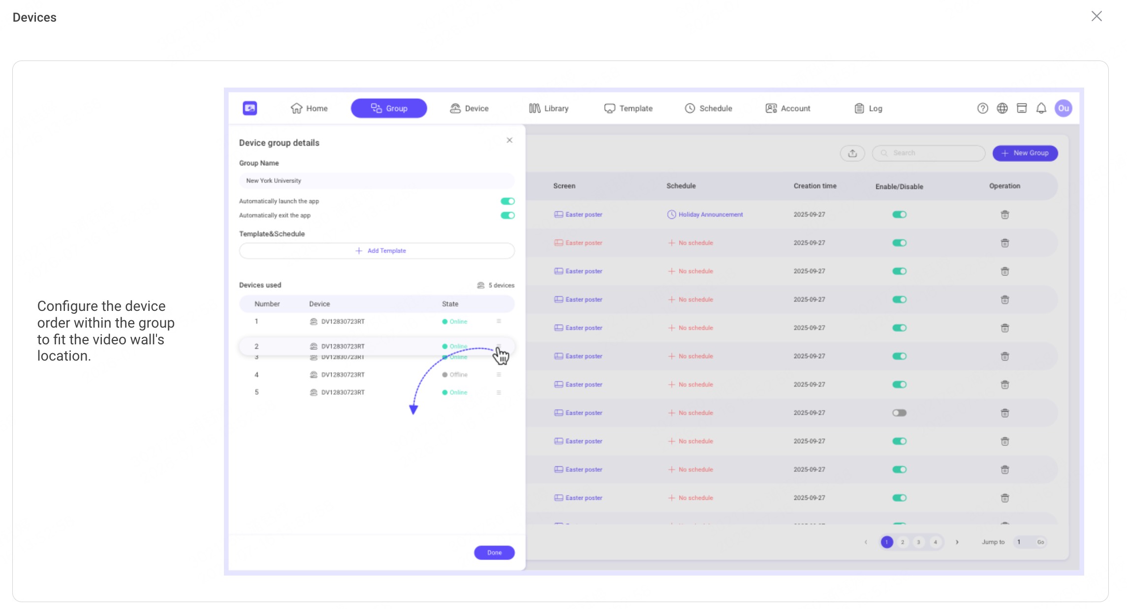 6.4.2.Configure Device Order